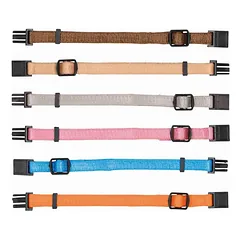 TRIXIE Antkakliai šuniukams Junior 6 vnt. dydis M-L 22-35 cm / 10mm įvairių spalvų