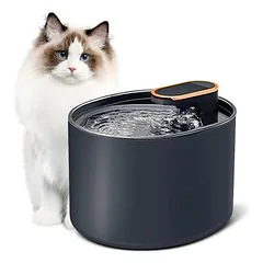 MCBOSON 3L Katzenbrunnen mit LED