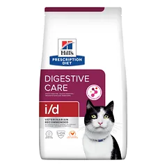HILL'S Prescription Diet Feline Digestive Care i/d 8 kg ėdalas katėms, sergančioms virškinimo trakto ligomis