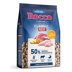 Rocco Adult MINI Classic su jautiena ir vištiena, sausas maistas šunims — 5 nuotrauka