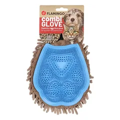 Flamingo Combi Glove - šukavimo pirštinė kailio šalinimui ir džiovinimui — 2 nuotrauka