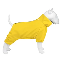 WAUDOG Clothes vandeniui atsparus lietpaltis šuniui, geltonas