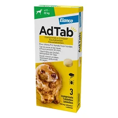 Šunų kramtomosios tabletės Elanco AdTab (11–22 kg,1 tab.)