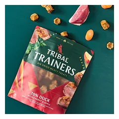 Tribal Trainers skanėstai dresūrai šunims su antiena, morkomis ir obuoliais, Duck, Carrot & Apple, 80 g — 2 nuotrauka