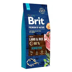 BRIT Premium By Nature Sensitive ėriena 15kg