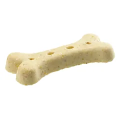 Šunų pašaro papildas-skanėstai be grūdų, su ėriena ir obuoliais, kaulo formos, 400 g — 3 nuotrauka