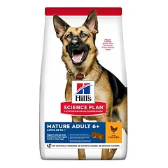 Hills Science Plan Mature Adult 6+ Large su vištiena, 14 kg