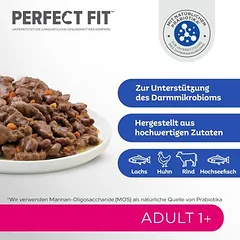 Perfect Fit drėgnas maistas katėms, ekonominė pakuotė 96 x 85 g — 4 nuotrauka