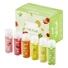 Yuup! Tutti Frutti šampūnų kolekcija - 6 šampūnų rinkinys šunims ir katėms, su vaisių aromatu
