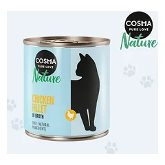 Cosma Nature drėgnas maistas katėms 6 x 280 g
