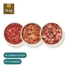 Haustierkost šaldyto maisto meniu katėms, turinčioms antsvorio, 15 kg — 2 nuotrauka