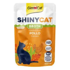 GimCat ShinyCat Pouch in Broth su vištiena katėms photo