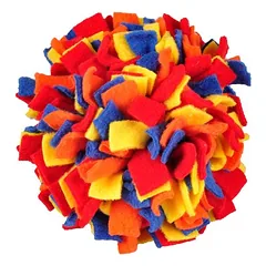 Flamingo Hundespielzeug Ball aus Fleece