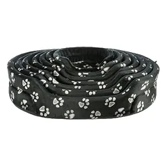 Trixie Jimmy bed ovali guoliui šunims ir katėms, juoda, 85×75 cm — 2 nuotrauka