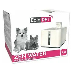 Placek Cat Epic Pet Zen automatinė girdykla gyvūnams, vandens fontanas 2,4 l / 20 cm — 2 nuotrauka
