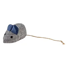 Duvo+ Katzenspielzeug Eco Navy Maus & Katzenminze