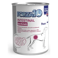 Forza 10 Intestinal ActiWet drėgnas maistas šunims, turintiems virškinimo sutrikimų, 390 g