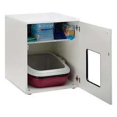 Ferplast medinė spintelė katėms, L 60 x B 53 x H 65 cm — 3 nuotrauka