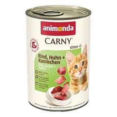 animonda Carny Kitten 12 x 400 g, drėgnas maistas kačiukams — 3 nuotrauka