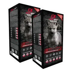 ALPHA SPIRIT Visavertis sausas minkštas ėdalas šuniukams 18 kg (2x9 kg)