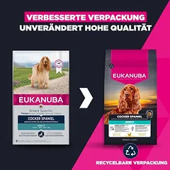 Eukanuba Adult Breed Care Cocker Spaniel, sausas maistas šunims