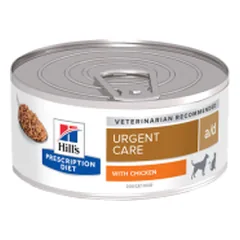 Hill's a/d Urgent Care konservai šunims ir katėms