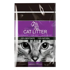 TIGER PET bentonitinis kraikas, aromatizuotas levandų kvapo 5 l x 6 vnt.