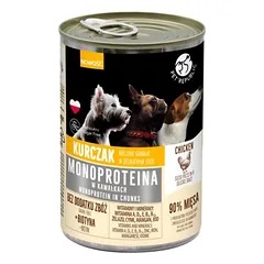PetRepublic vištienos monoproteinų ėdalas šunims, gabalėliai padaže 400g