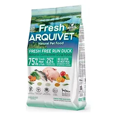 ARQUIVET Fresh Pusiau drėgnas šunų ėdalas antis su vandenyno žuvimis 2,5 kg photo