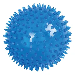 Flamingo TPR kamuoliukas su iltimis ir LED apšvietimu šunims, 12.5 cm