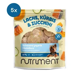 Nutriment Medaillons bandomasis rinkinys su lašiša – švelniai išvirtas
