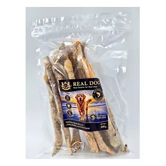 RDF-3004 REAL DOG SNACKS Jūrų ešerių odos ritiniai 200g, 1 vnt. — 2 nuotrauka