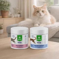 Minkšti skanėstų formos papildai katėms nuo plaukų gumuliukų, 120 g — 3 nuotrauka