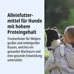 Virbac Veterinary HPM Baby Dog Large & Medium, sausas maistas šunims — 5 nuotrauka