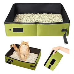 UAMLY Faltbare Katzentoilette