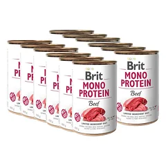 BRIT MONO PROTEIN BEEF 12x400g