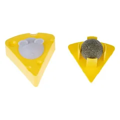 TIAKI žaislas katėms Kačiažolės sūris, L 6,5 x B 6,3 x H 4,6 cm — 5 nuotrauka
