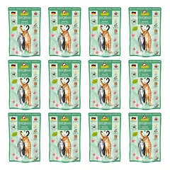 GranataPet DeliCatessen Venison Pur - be grūdų šlapias maistas su elniena, maišeliai katėms, 6x 85g — 3 nuotrauka