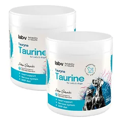 Lab-v Taurinas - pagrindinė širdies, regos ir nervų sistemos parama 2x250 g