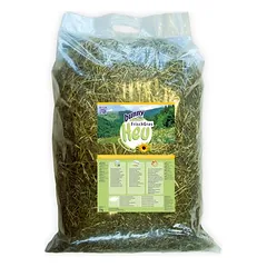 Bunny Frischgras šviežių žolių šienas Special Edition, pašaras graužikams, Vasaros pakuotė 3 x 2 kg — 2 nuotrauka
