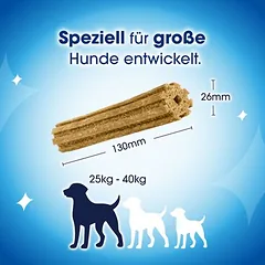 PURINA Dentalife kasdieniai dantų priežiūros skanėstai dideliems šunims (25-40 kg) — 5 nuotrauka