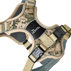 HUNTER petnešos Divo Camouflage, smėlio spalvos, Vidutiniams 11–25 kg — 4 nuotrauka