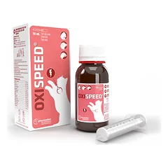Oxispeed gelis 50 ml katėms ir šunims, padeda pagerinti gyvybinį tonusą, stiprinti imunitetą photo