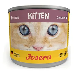 Josera Kitten Chicken begrūdis konservuotas pašaras jaunoms katėms su vištiena, 200 g
