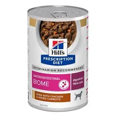 Hills Prescription Diet Gastrointestinal Biome Digestive/Fibre Care drėgnas maistas šunims su virškinimo trakto sutrikimais, 354 g