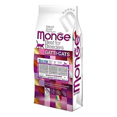 Monge Natural Superpremium Adult Cat Chicken sausas maistas suaugusiems katėms su vištienos mėsa, 10 kg