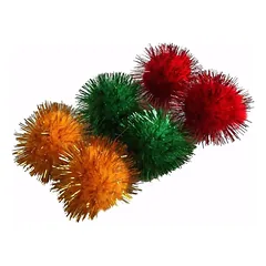 Žaislas katėms minkštas kamuoliukas, 4 cm