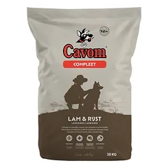 Cavom Complete su ėriena ir ryžiais, sausas maistas šunims