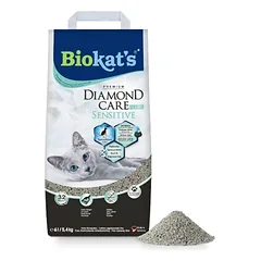 Biokat's Diamond Care Sensitive Classic kraikas katėms, Ekonominė pakuotė: 2 x 6 l — 2 nuotrauka