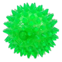 Dog Fantasy švilpiantis žaislas kamuoliukas šunims, žalia, 6 cm